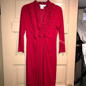 Beautiful Red Maggy London Dress